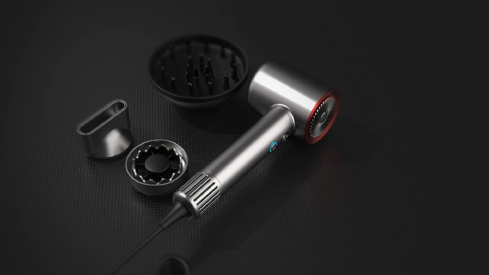 产品设计公司对高速吹风机外观设计的创意