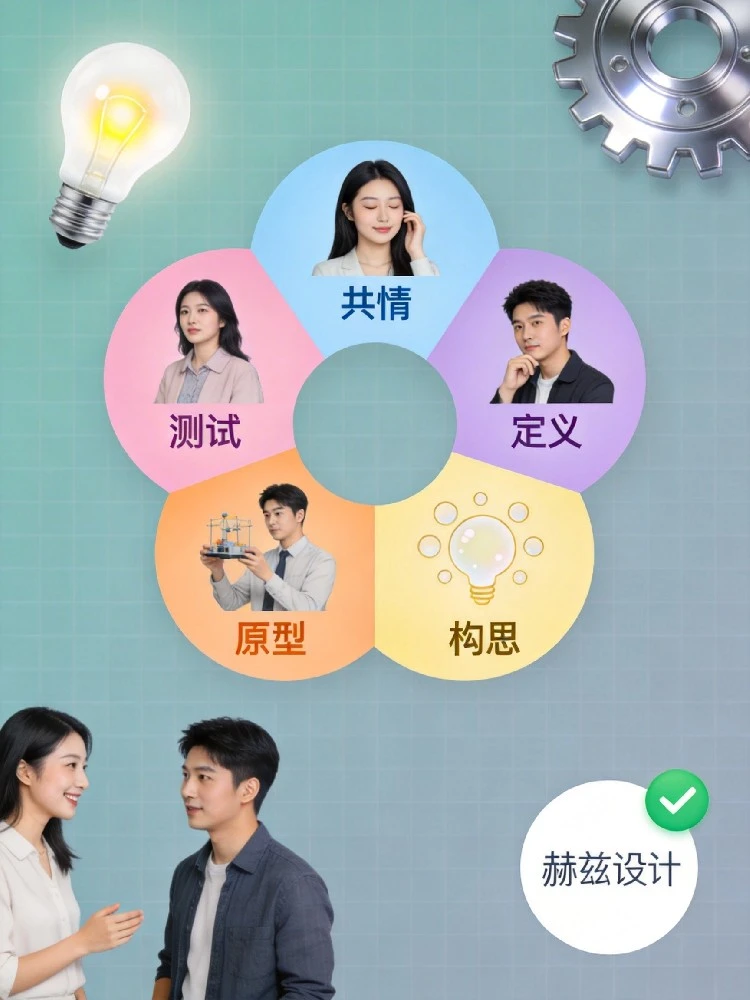 设计思维方法论：以人为中心的创新问题解决框架 | 赫兹设计 设计经验-产品设计公司-工业设计公司-产品外观设计-工业产品设计-东莞赫兹 产品设计公司、工业设计公司、产品外观设计